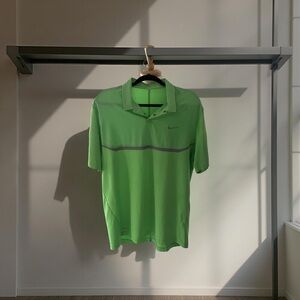 Nike Tiger Woods Men's Green Polo Shirt